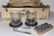 Coffret Whisky 2 Verres Et 8