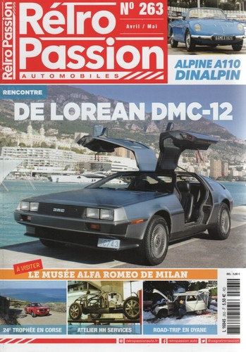 Retro passion 263 delorean - retro,
