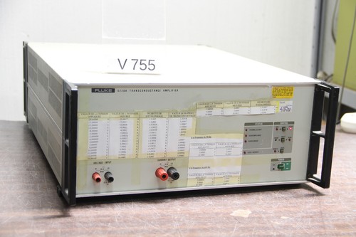 Fluke 5220a transconductance - fluke,