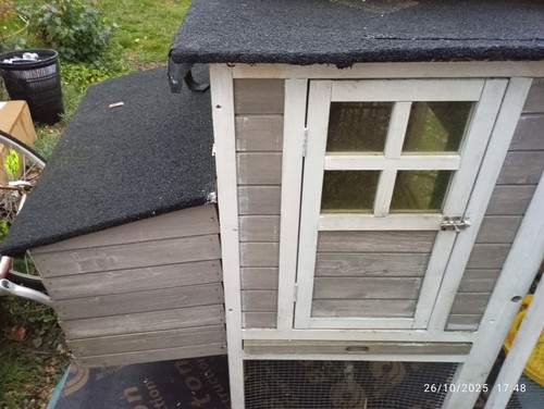 Vidaxl poulailler bois de - poulailler,