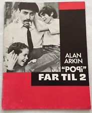 Popi Alan Arkin Rita Moreno Reuben Figueroa Vintage 1969 Danish Movie Program