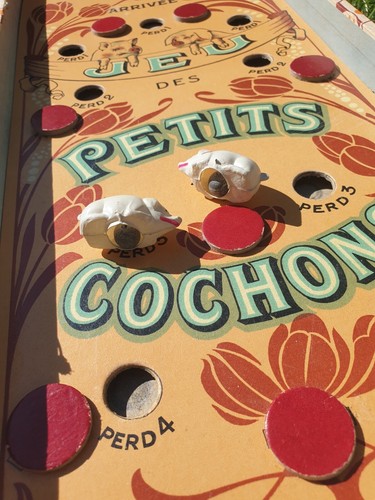 Ancien jeu des petits cochons - jeu,