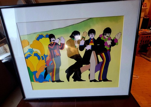 Beatles cartoon cell - cell, in