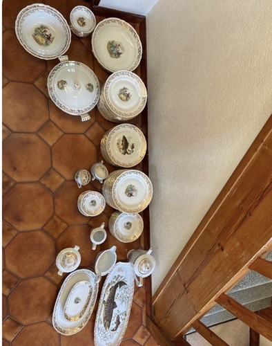 Service table porcelaine - table,