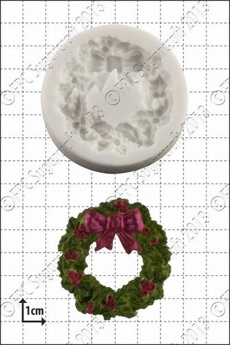 Moule silicone holly guirlande - moule,