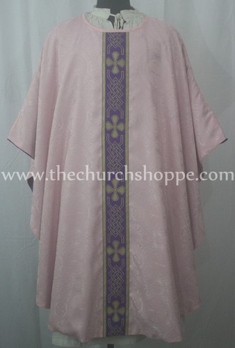 Neuf chasuble rose - rose, clergé