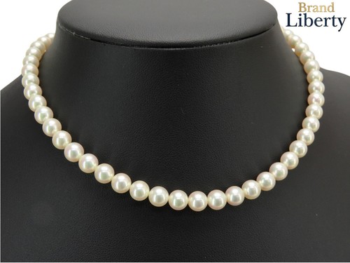 Mikimoto pearl necklace - pearl, 54