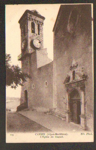 Cannes eglise suquet - du,