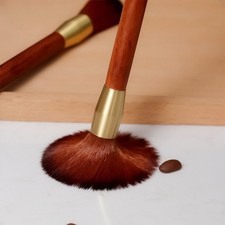 Brosse à café en bois de