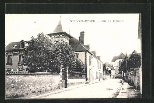 Cpa neuvy sautour - cpa, neuvy-sautour,