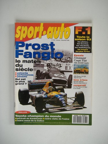 Sport auto 383 renault - auto, safrane