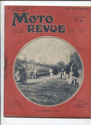 Moto revue 789 - moto, ;