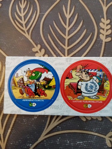 Pogs astérix comme neuf - astérix, ;