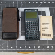 HP 48GX 128KB Expandable Graphing Calculator - High Contrast Black Display