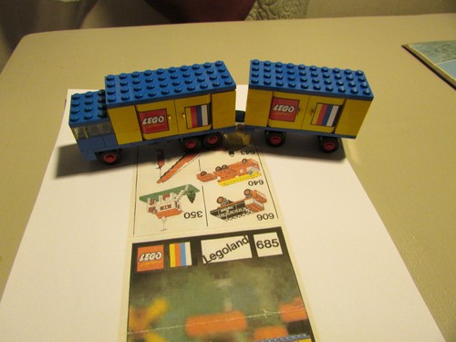Lego vintage 685 camion - , de
