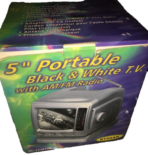 Portable noir blanc - 5”,
