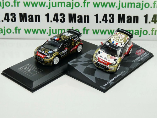 Lot ixo rallye - 2x, 1/43