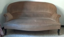 bergere trois places, velours