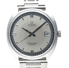 OH! [EXCELLENT+5] OMEGA Seamaster cosmic 166026-TOOL107 Silver Automatic Watch