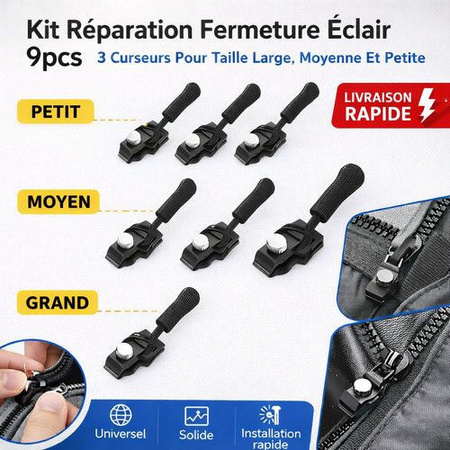 Kit réparation fermeture - réparation,