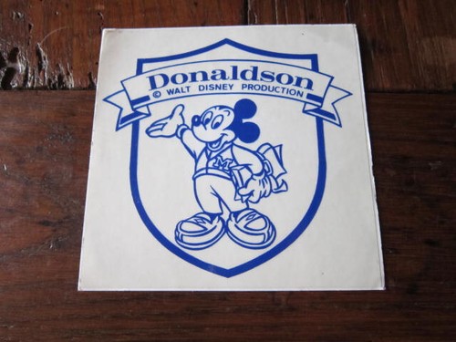 Autocollant mickey donaldson - mickey,