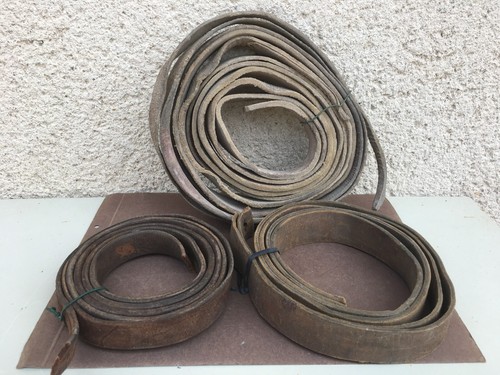 Anciennes sangles lanières - /,