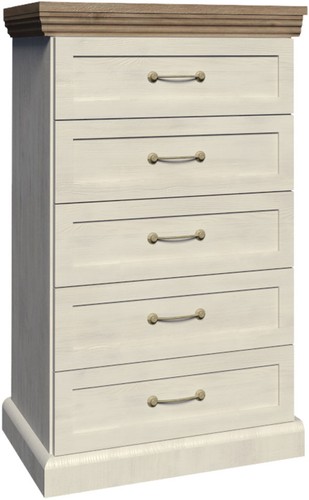 Commode tiroirs haute 57cm - commode,