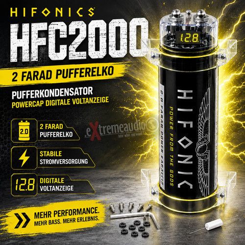 Hifonics hfc 2000 farad - hifonics,