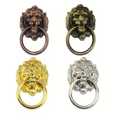 Ancienne poignée de garde-robe tête de lion tiroir tirage pour décoration int