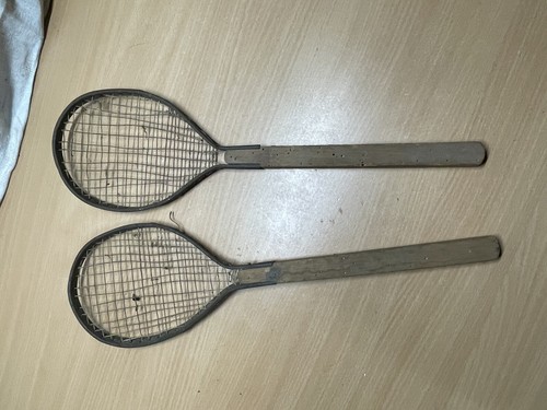 Anciennes raquettes jeux - anciennes,