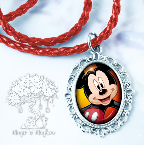 Mickey mouse necklace - necklace,