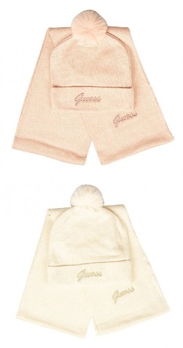 écharpe bonnet femme guess - bonnet,