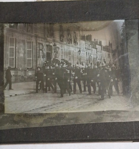 Plaque verre photo 10x9 - de,