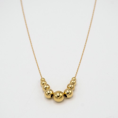 Collier jaune 18 carats - collier, en
