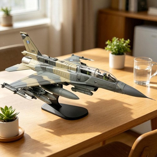 Maquette avion 16d - d'avion, f-16d