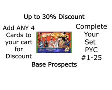 2024-25 Panini Haunted Hoops BASE Prospect 1-25 Pick Your Card Complete Your Set