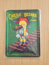 Plaque métal vintage, affiche