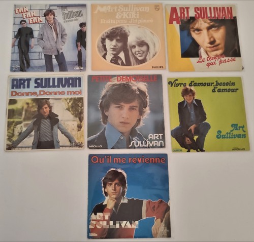 Art sullivan lot disques - lot, 7