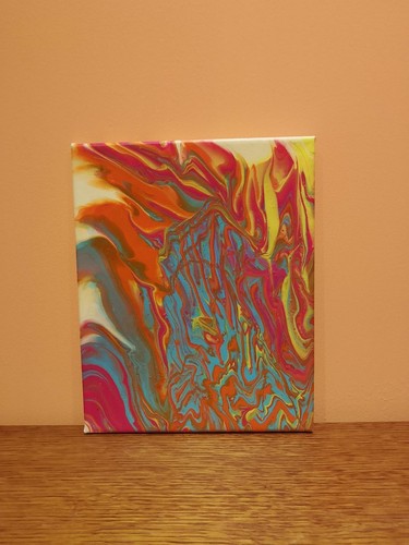Peinture acrylique intuitive - ,
