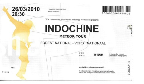 Rare ticket billet - billet, de