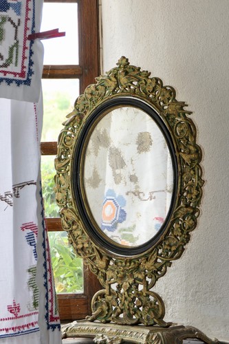 Très grande psyché miroir