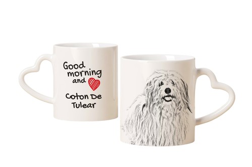 Coton tulear tasse - tulear, avec