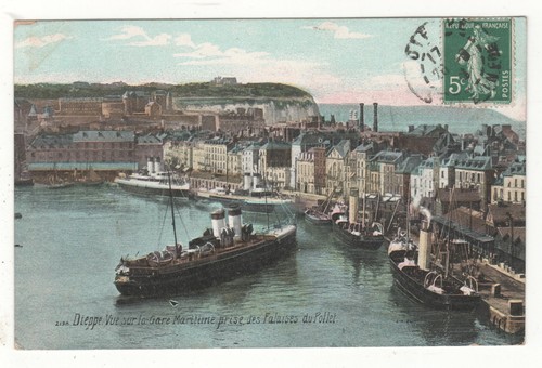 Cpa dieppe gare - -,