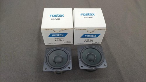 Paire enceintes fostex p650k - paire, d'enceintes