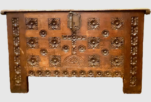 Coffre ancien style - coffre, de