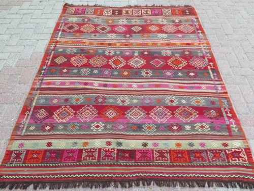 Tapis vintage kilim turc - vintage,,