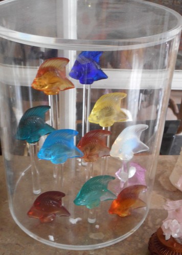 Figurines poissons en - , de