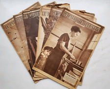 #Lot Le Patriote illustré 05/01-16/03-23/03-06/04-13/04-20/04/1947 État + 