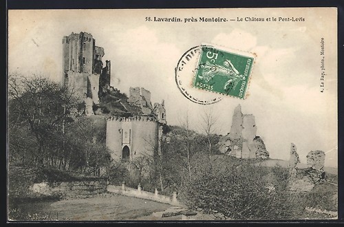 Cpa lavardin château - château, et