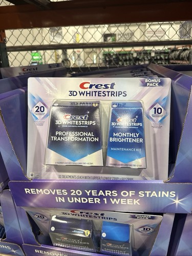 Crest whitestrips - 3d,